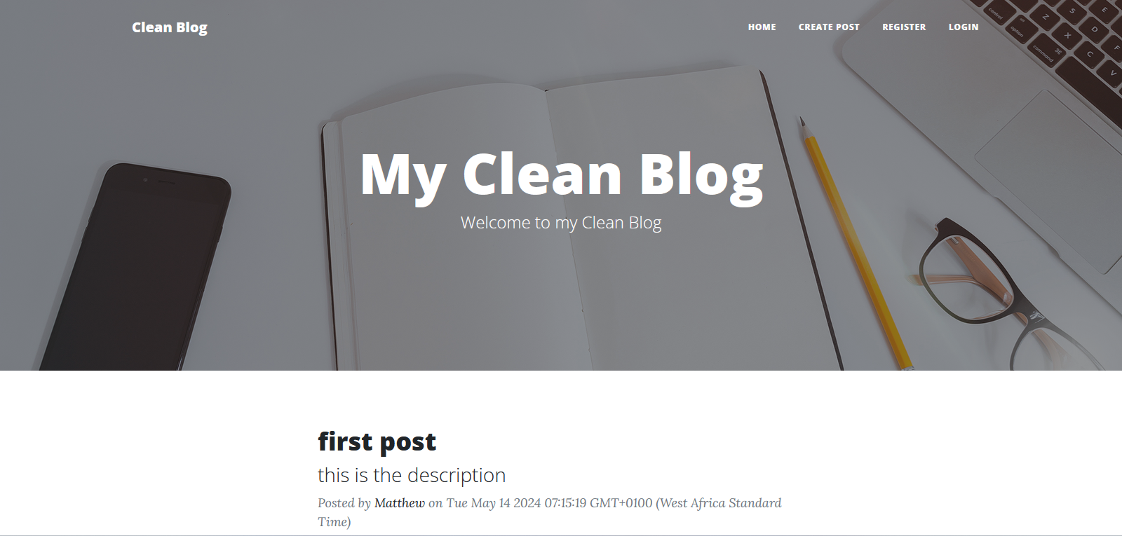 Clean Blog
